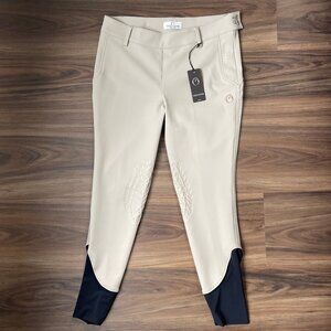 Vestrum Women's Knee Grip Breeches - Beige - US 32